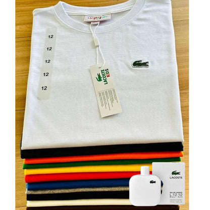 PACK X5 CAMISETAS LACOSTE + LOCION